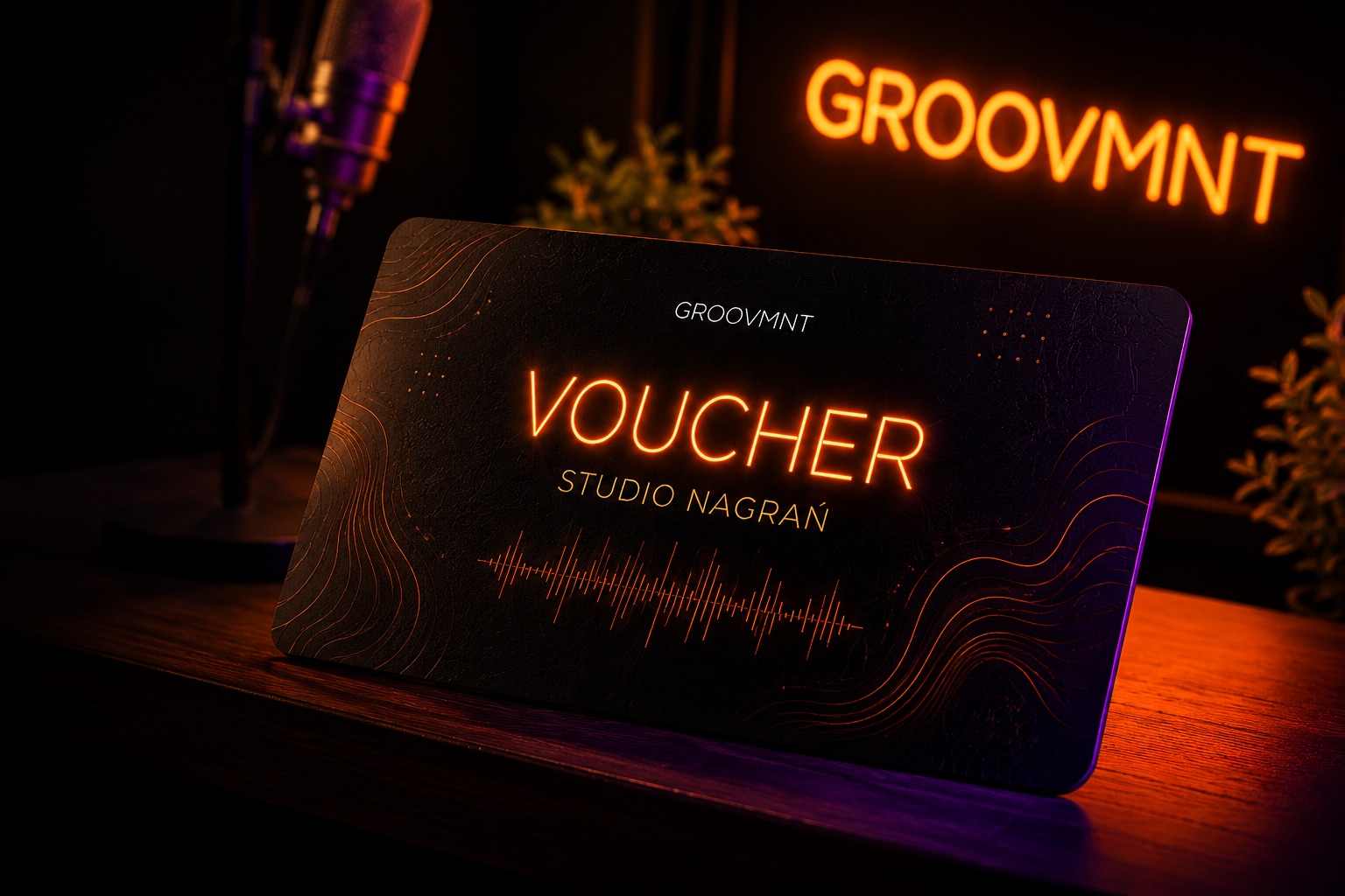 Voucher prezentowy GROOVMNT – studio nagrań