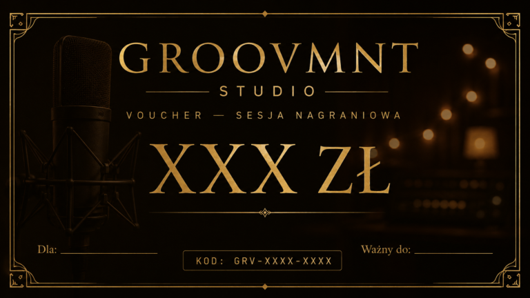 Voucher na sesję nagraniową 2h